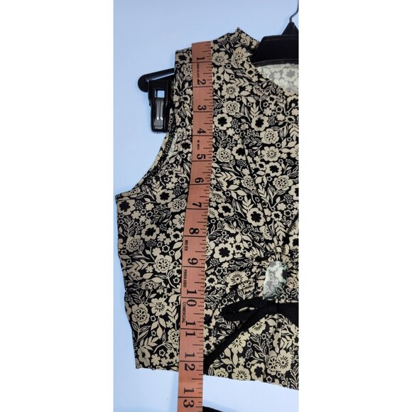 Robin Piccone Bikini Swim Top M Color Black Bottom High Rise Solid Sz M#20 - Picture 6 of 9